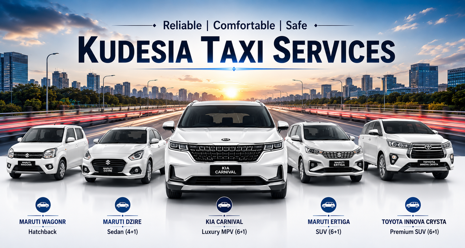 Qudesiya Taxi Services Fleet